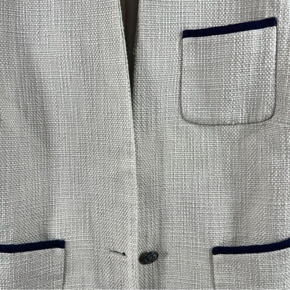 Womens Banana Republic Tweed Classic Preppy Blazer 0486 - Picture 4 of 12